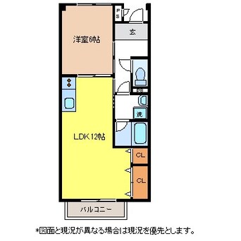 間取図 SurPlus塩原　B