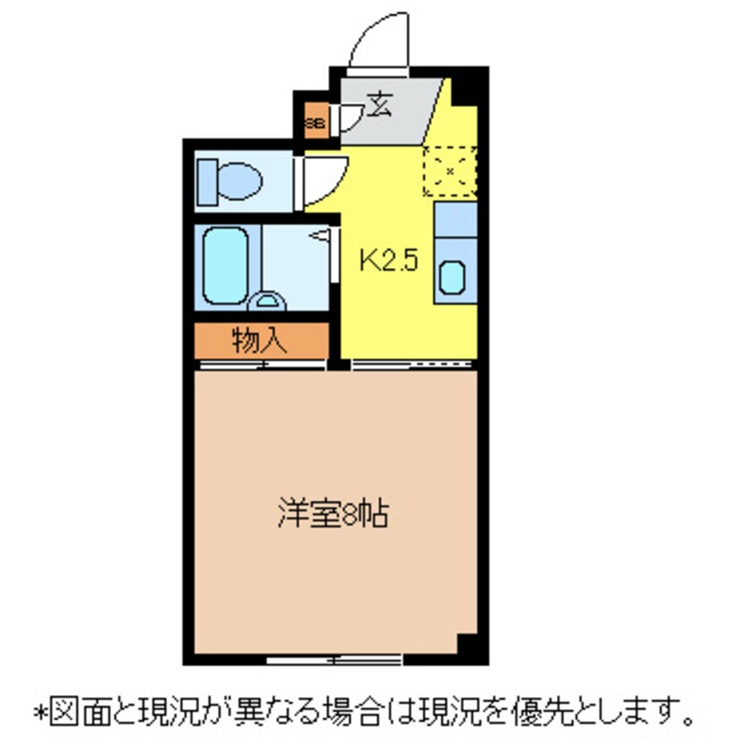 間取図 リバーサイド千