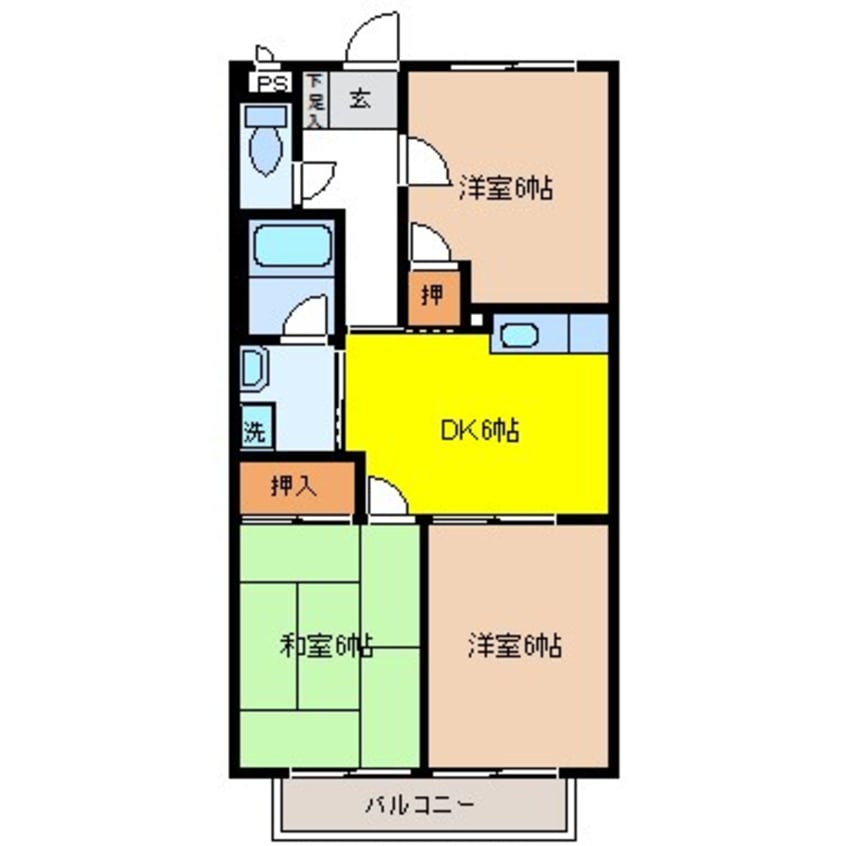 間取図 SurPlus祥B