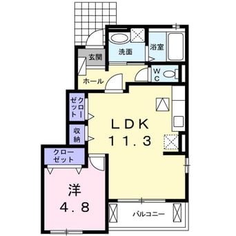 間取図 メゾン・カルム