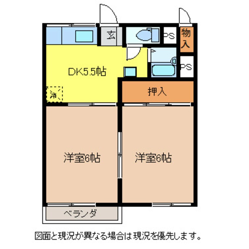 間取図 メゾンエクシード