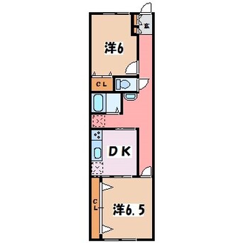 間取図 サンハイツ三溝