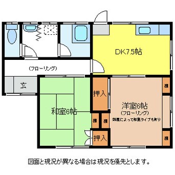 間取図 古厩アパート　3