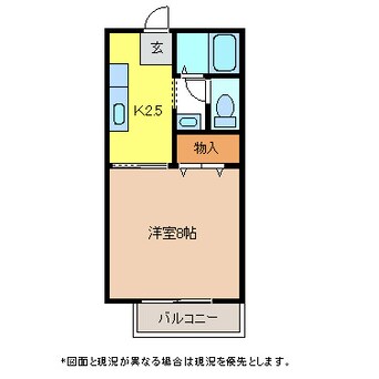 間取図 サンビレッジ宗賀Ｂ