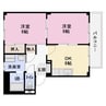 spirit 2DKの間取り