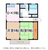 フレグランス・ＭＩＹＡ 2DKの間取り