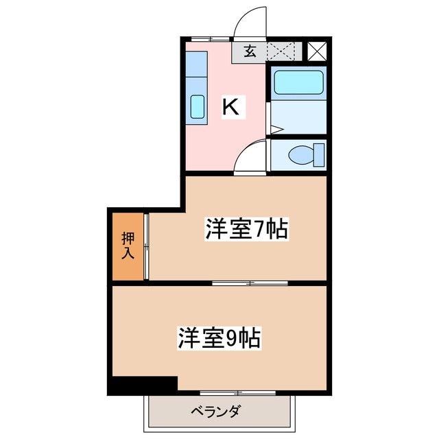 間取り図 Ｖ・Ｓ・Ｈ橘