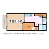 篠ノ井線/村井駅 徒歩44分 2階 築25年 1Kの間取り