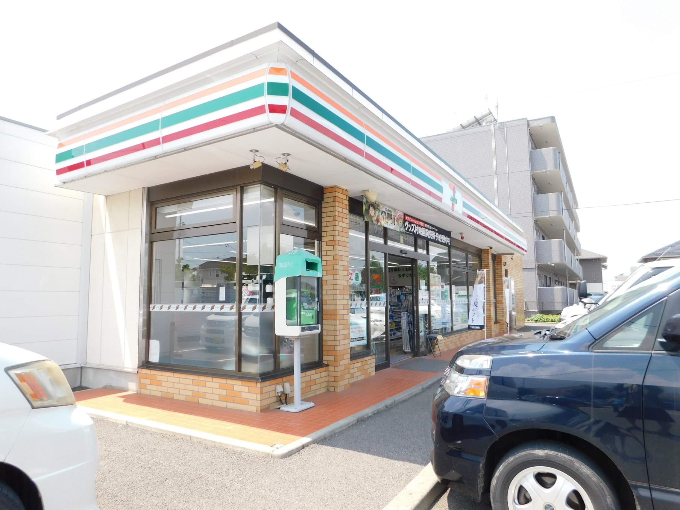 ｾﾌﾞﾝｲﾚﾌﾞﾝ 塩尻広丘野村店(コンビニ)まで4m アルカンシェル・Ｍ ＰａｒｔI