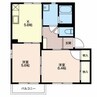 タウン プレミールＢ 2Kの間取り