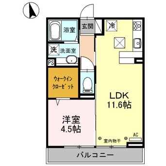 間取図 プランドール並柳
