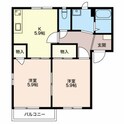 フレグランスいとうの間取図