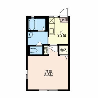 間取図 中央本線（甲信越）/塩尻駅 徒歩34分 2階 築23年