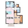 ルミエール・K 1LDKの間取り