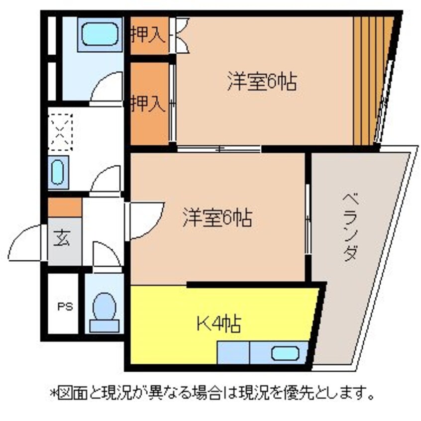 間取図 上條ビル