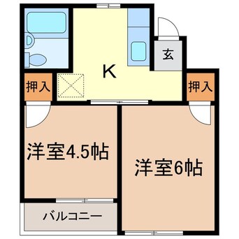 間取図 カンタベリー