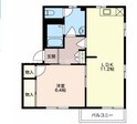 フレグランスたけくらFの間取図