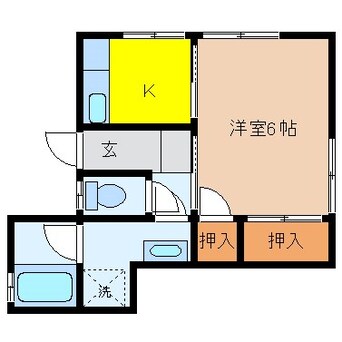 間取図 ヴィラ笠原