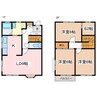 ファミール石芝 3LDK+Sの間取り