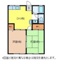 シティハイム隼の間取図