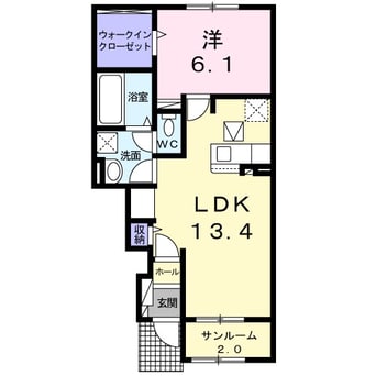 間取図 ヴィオラ広丘II