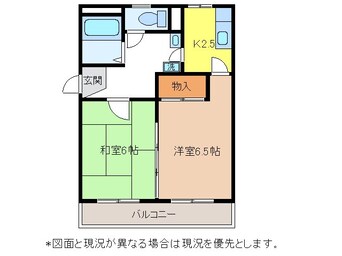 間取図 コーポオオタ