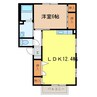 パラレルハウスＤ 1LDKの間取り