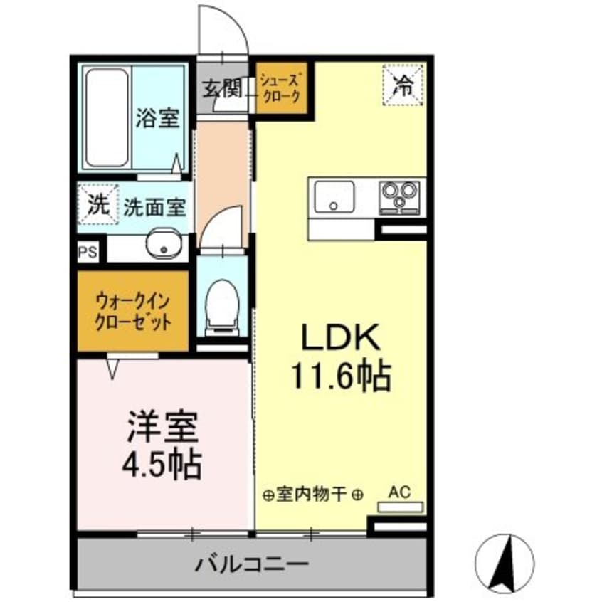 間取図 ラ・コリーヌさくら