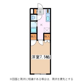 間取図 クリエすがの