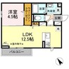 Noble 1LDKの間取り