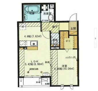 間取図 ベル・クレール