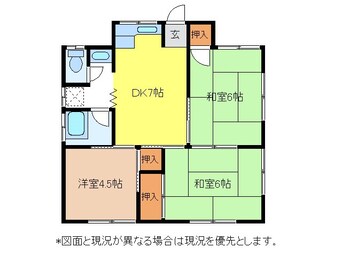 間取図 塚原住宅