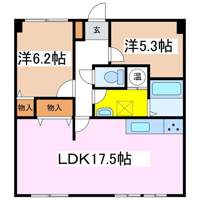 間取り図 アコールマンション平田