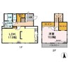 （仮）戸建てD-room寿 1LDKの間取り