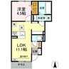GRAND D-ROOM高出N12 1LDKの間取り