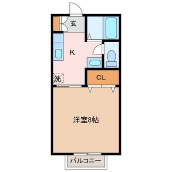 間取図 クリア塩尻