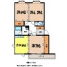 ＭＡＩＳＯＮ　ＳＩＥＳＴＡ 3DKの間取り