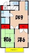 飯田線（長野県内）/伊那松島駅 徒歩8分 1階 築27年 2DKの間取り