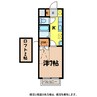 コートアルプス 1Kの間取り