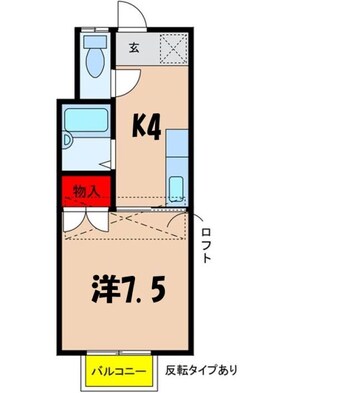 間取図 飯田線（長野県内）/田畑駅 徒歩10分 2階 築26年