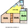 飯田線（長野県内）/伊那市駅 徒歩15分 3階 築41年 3DKの間取り