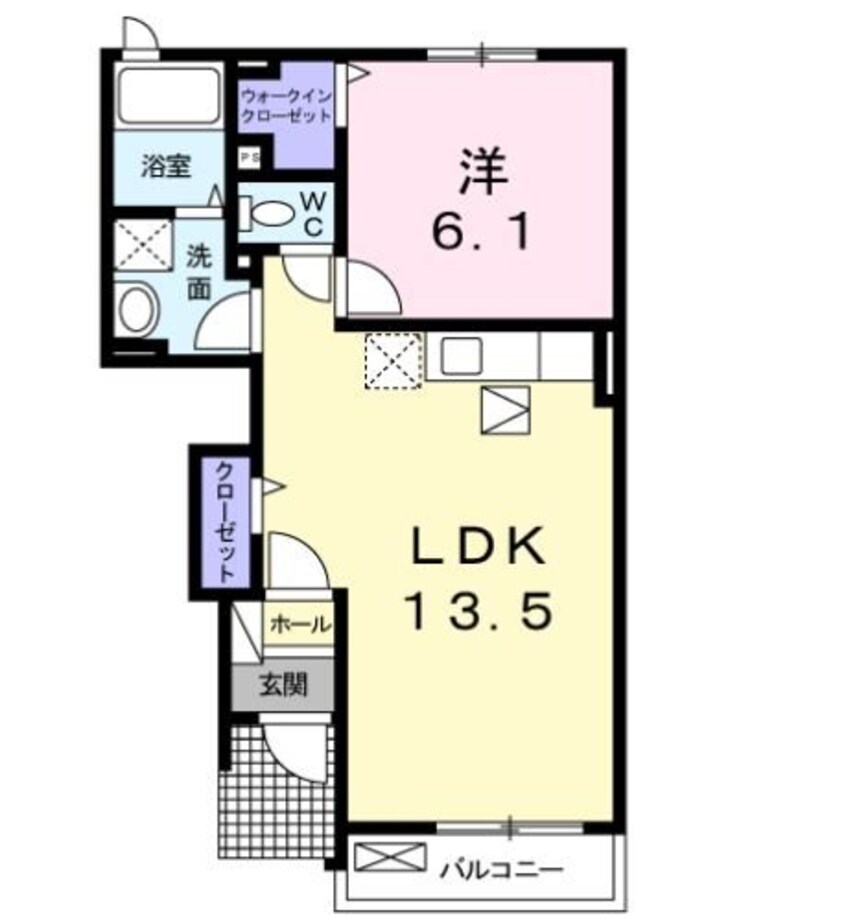 間取図 飯田線（長野県内）/田畑駅 徒歩39分 1階 築15年