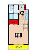グリーンハイツの間取図