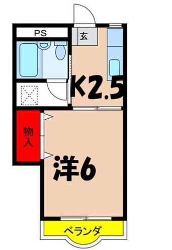 間取図 飯田線（長野県内）/伊那市駅 徒歩15分 1階 築33年