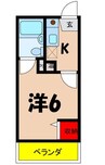 飯田線（長野県内）/駒ケ根駅 徒歩44分 3階 築21年 1Kの間取り