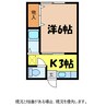 伊久間ハイツ３ 1Kの間取り