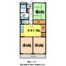 飯田線（長野県内）/伊那市駅 徒歩19分 1階 築26年 3DKの間取り