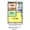 飯田線（長野県内）/田畑駅 徒歩60分 3階 築23年 2LDKの間取り