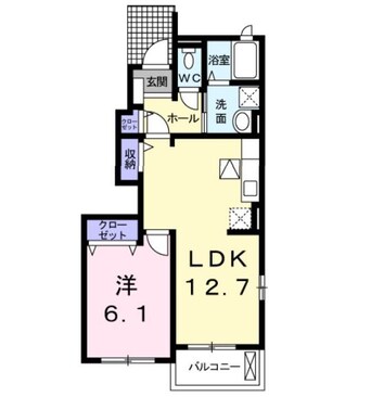 間取図 飯田線（長野県内）/伊那北駅 徒歩62分 1階 築15年