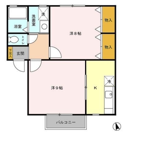 間取り図 飯田線（長野県内）/伊那市駅 徒歩15分 1階 築25年